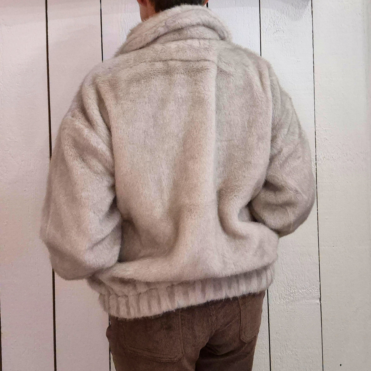 Blouson fausse fourrure