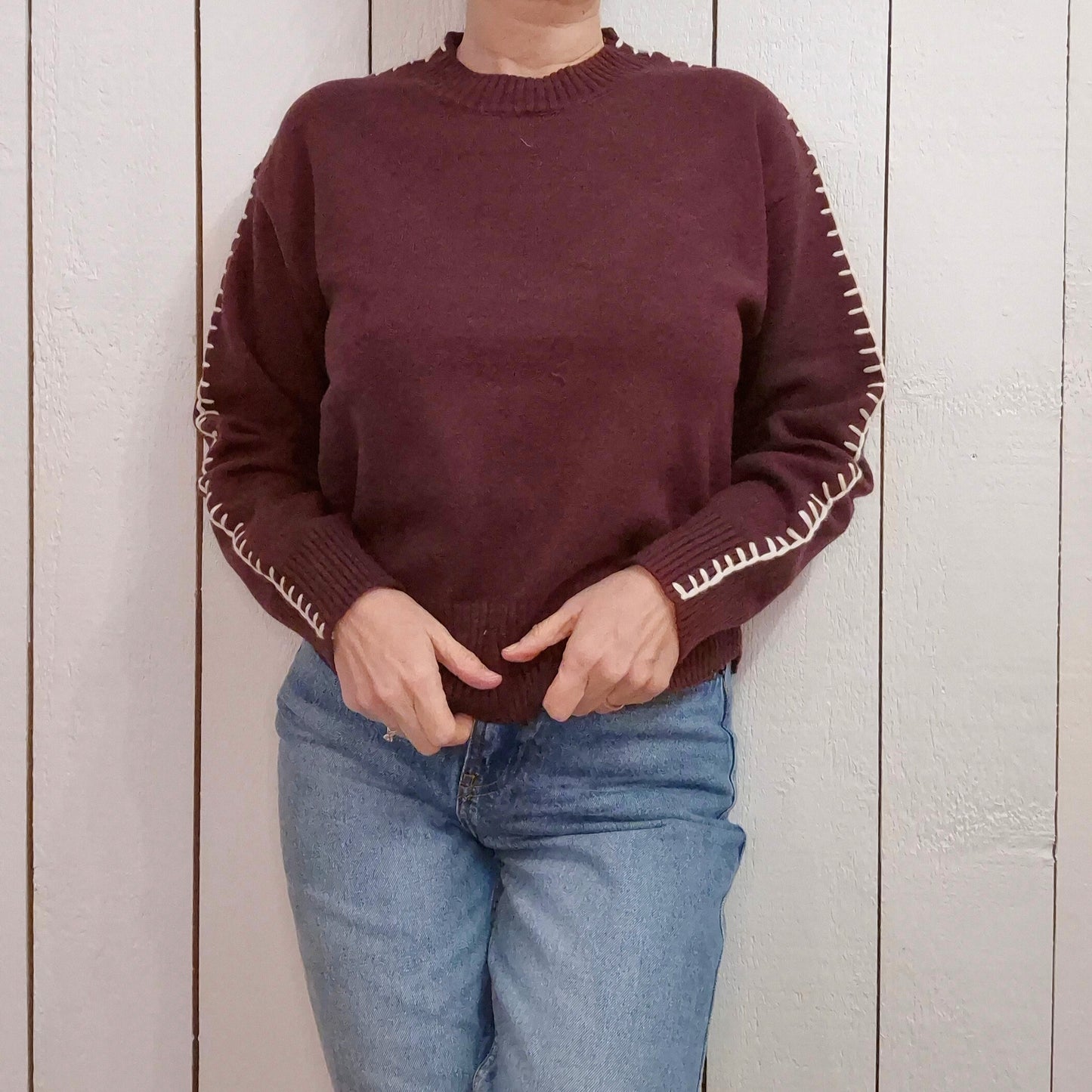 Pull manches longues - 2 couleurs