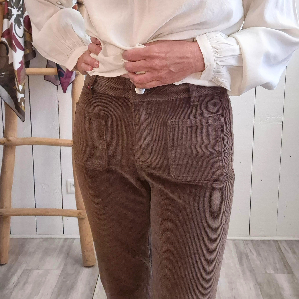 Pantalon velours