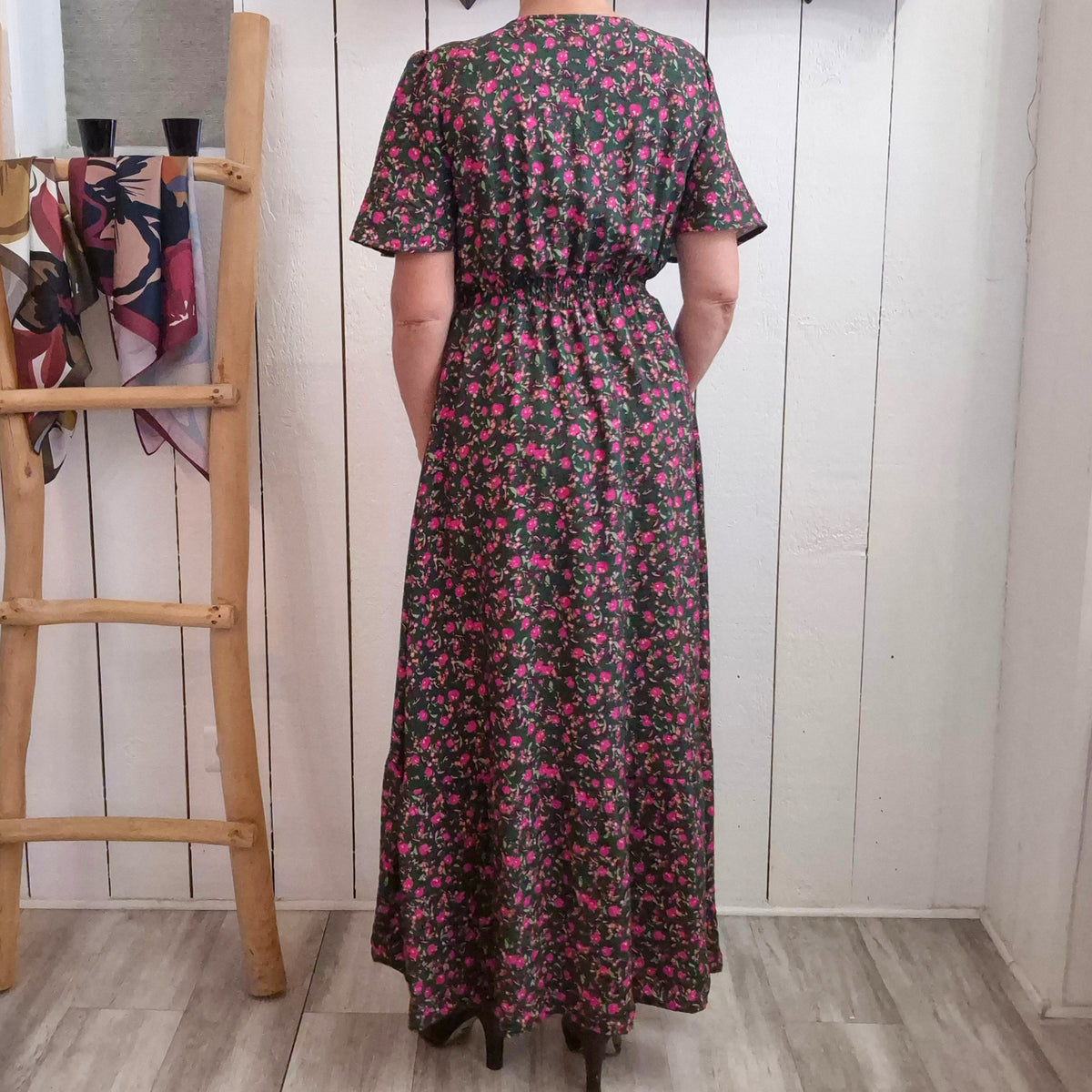 Robe manches courtes