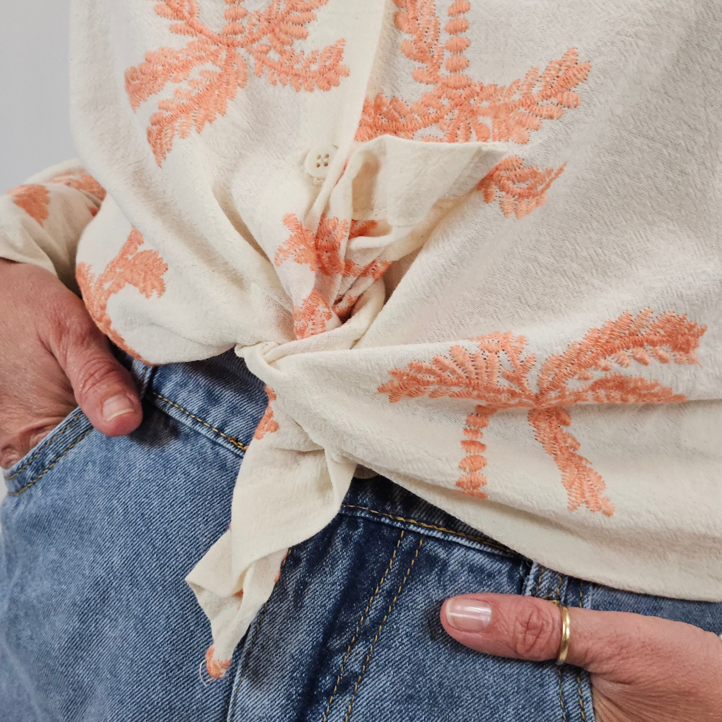 Chemise manches longues