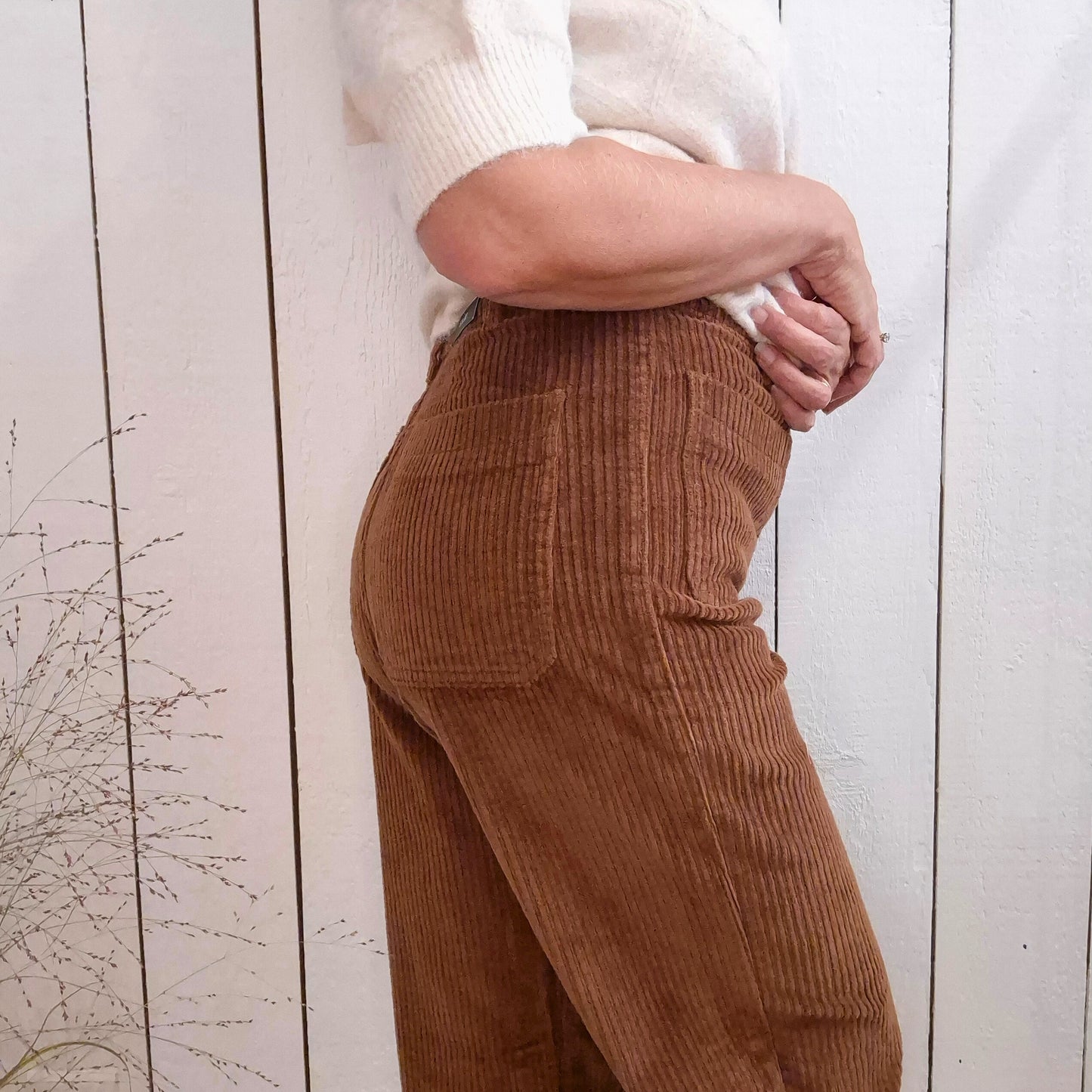 Pantalon velours côtelé