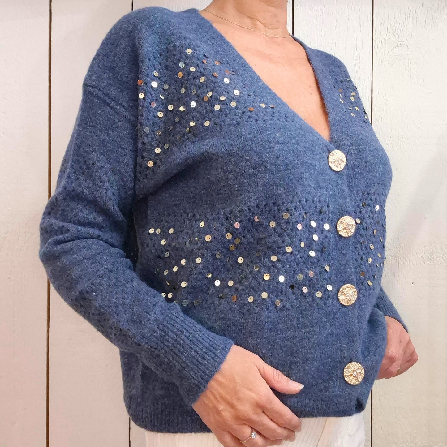 Gilet manches longues