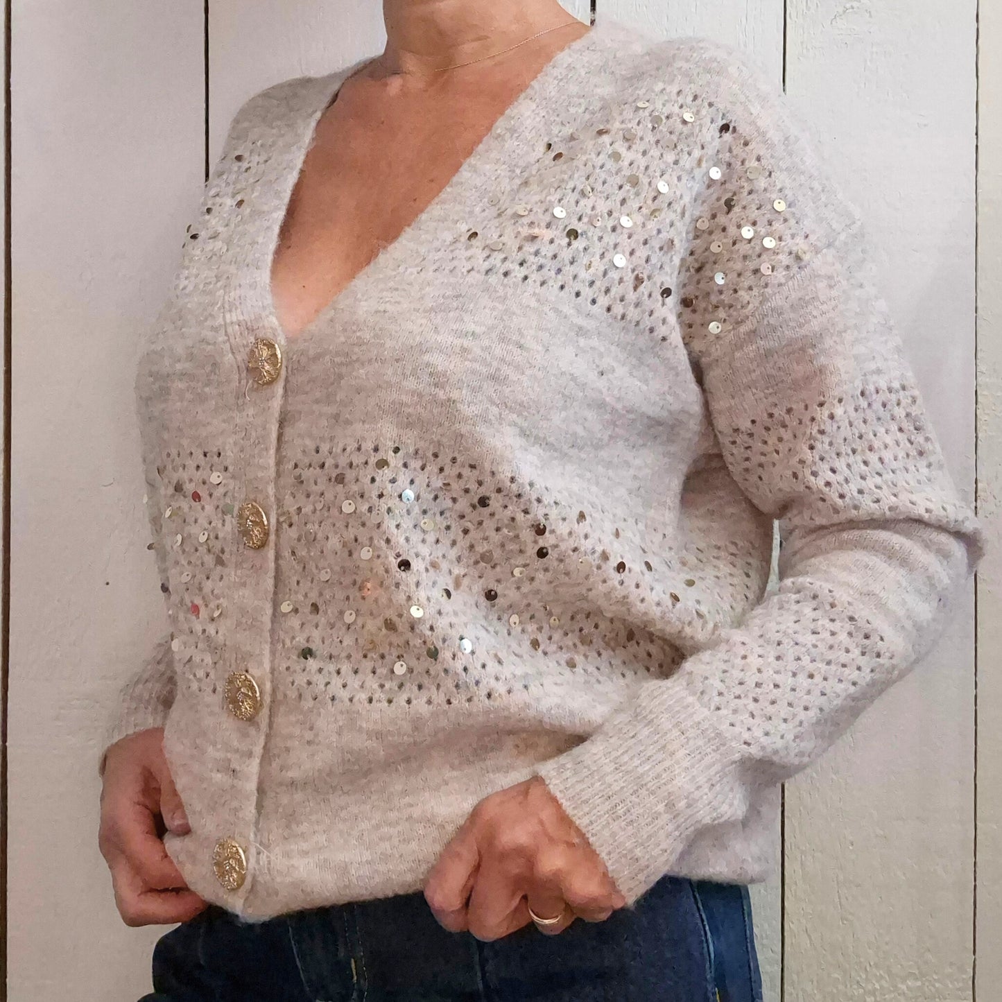 Gilet manches longues