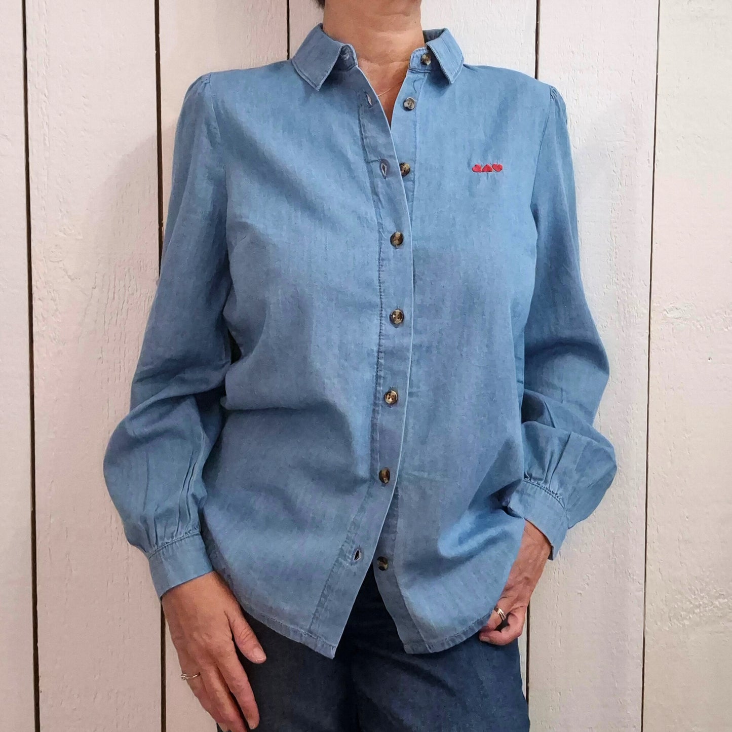 Chemise manches longues