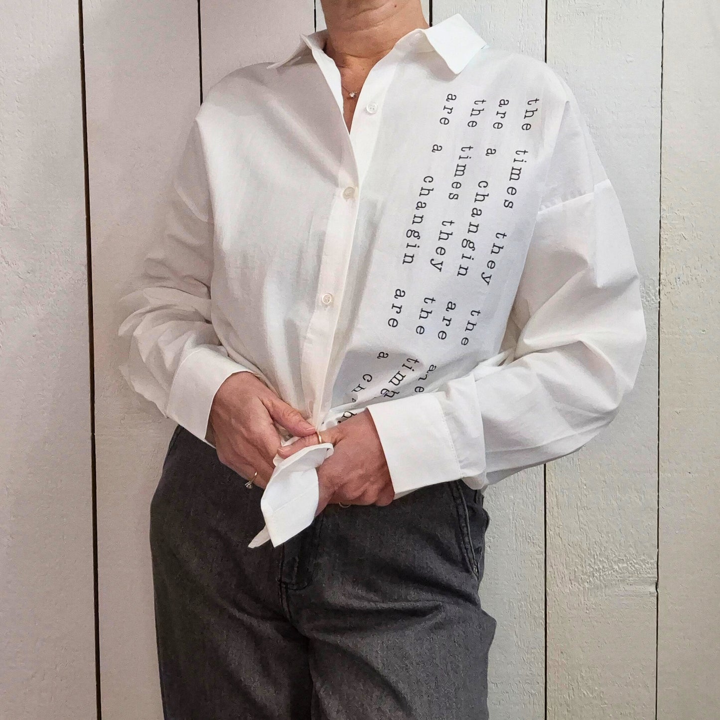 Chemise manches longues