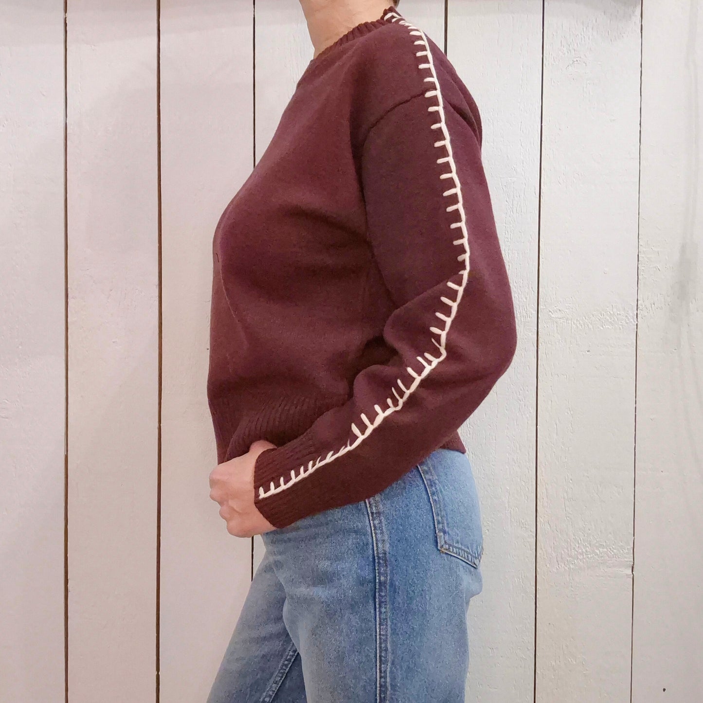 Pull manches longues - 2 couleurs