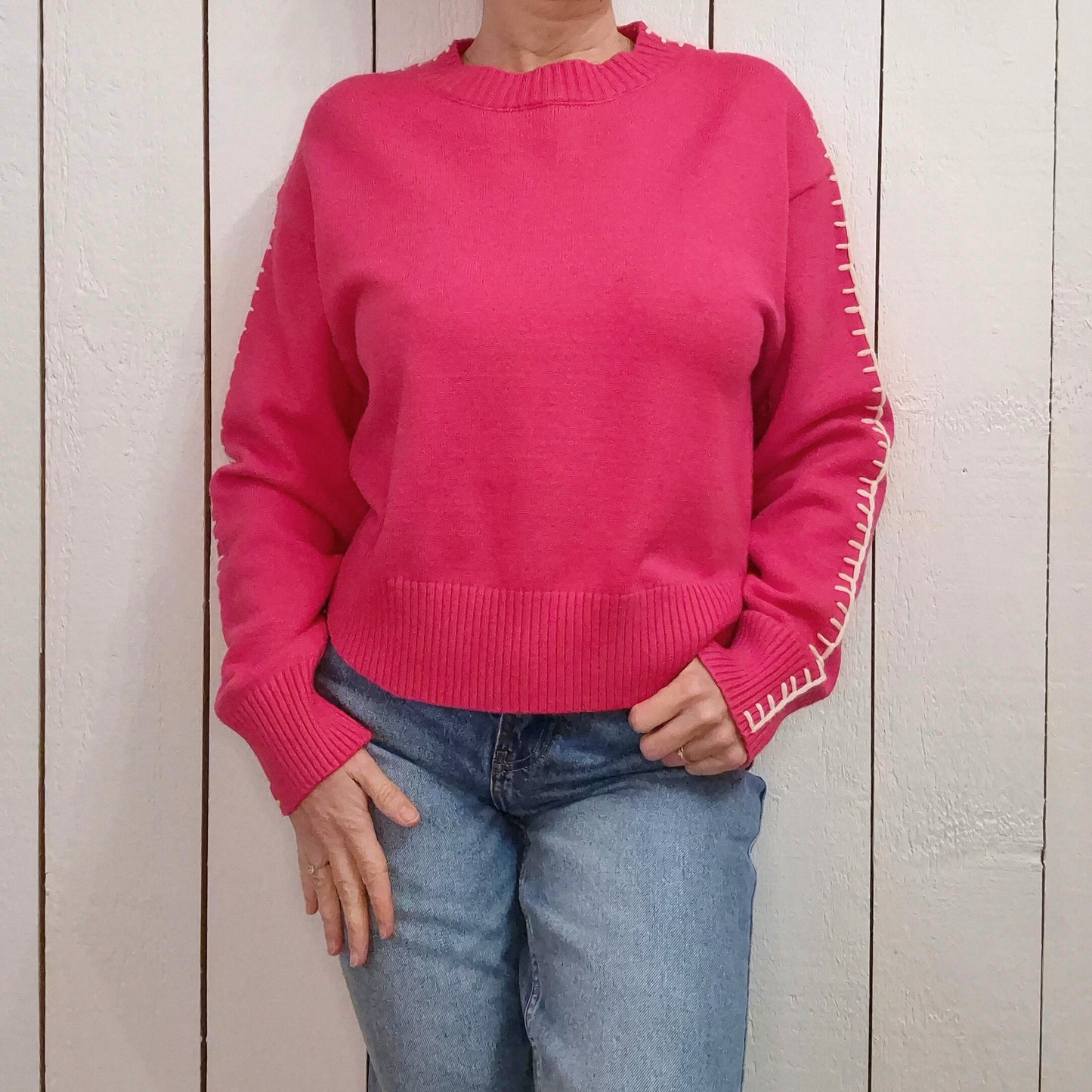 Pull manches longues - 2 couleurs