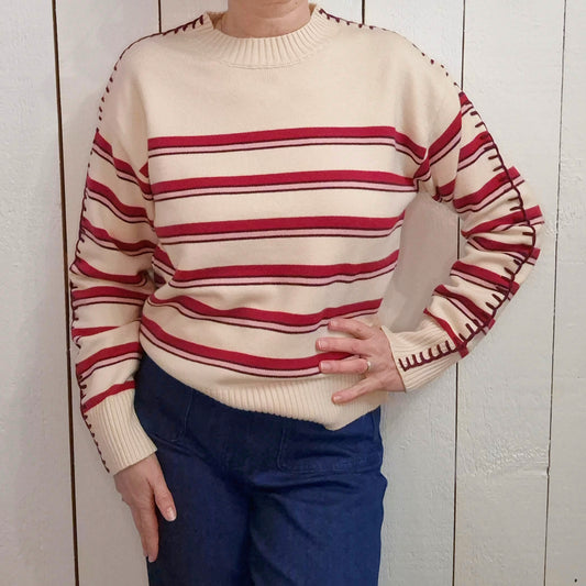 Pull manches longues - 2 couleurs