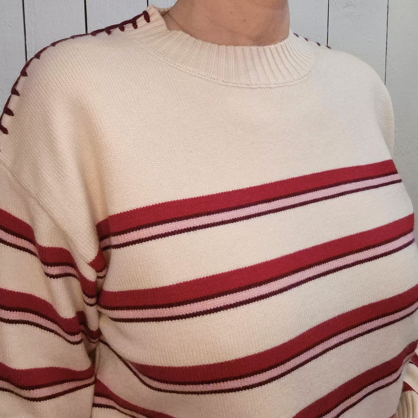 Pull manches longues - 2 couleurs