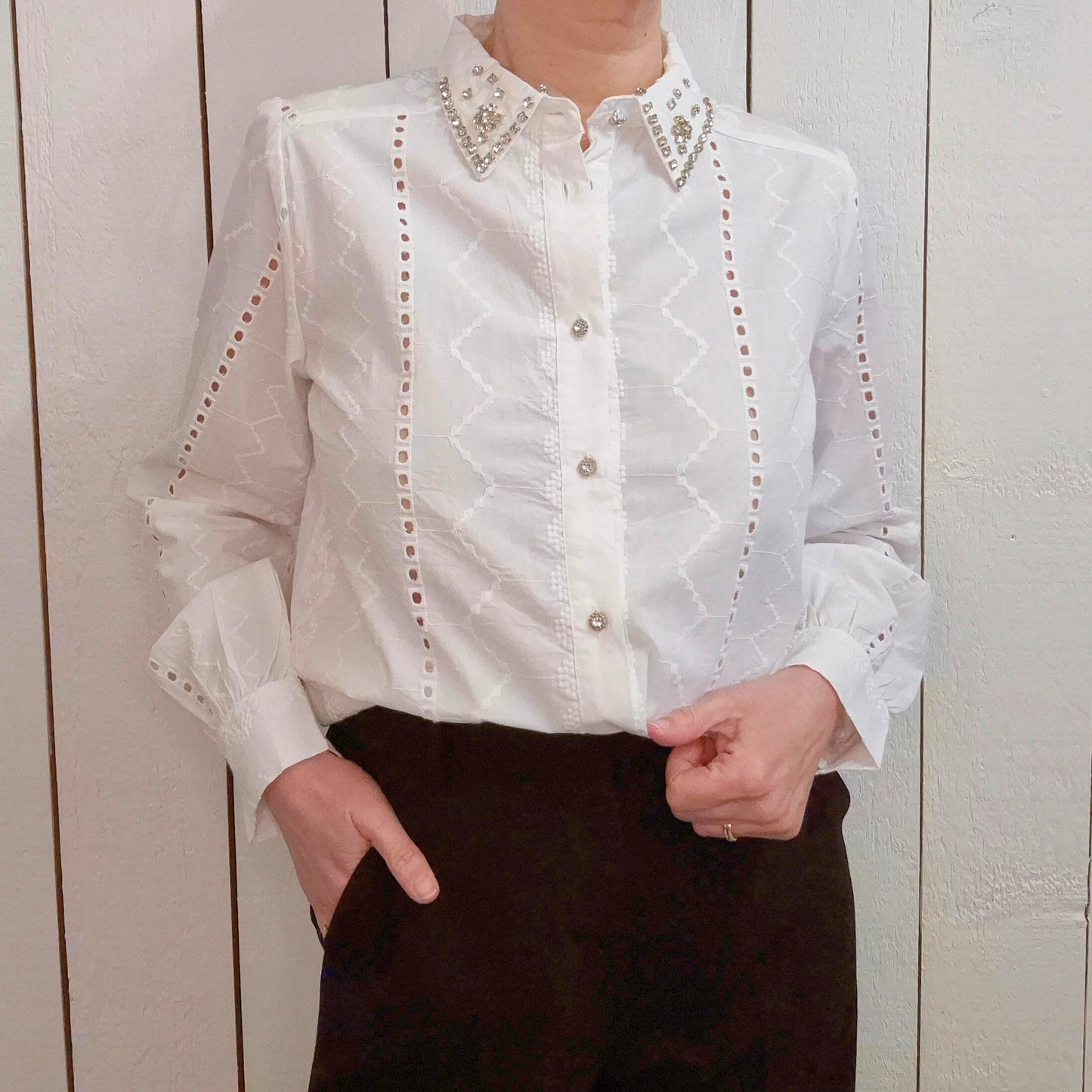 Chemise manches longues