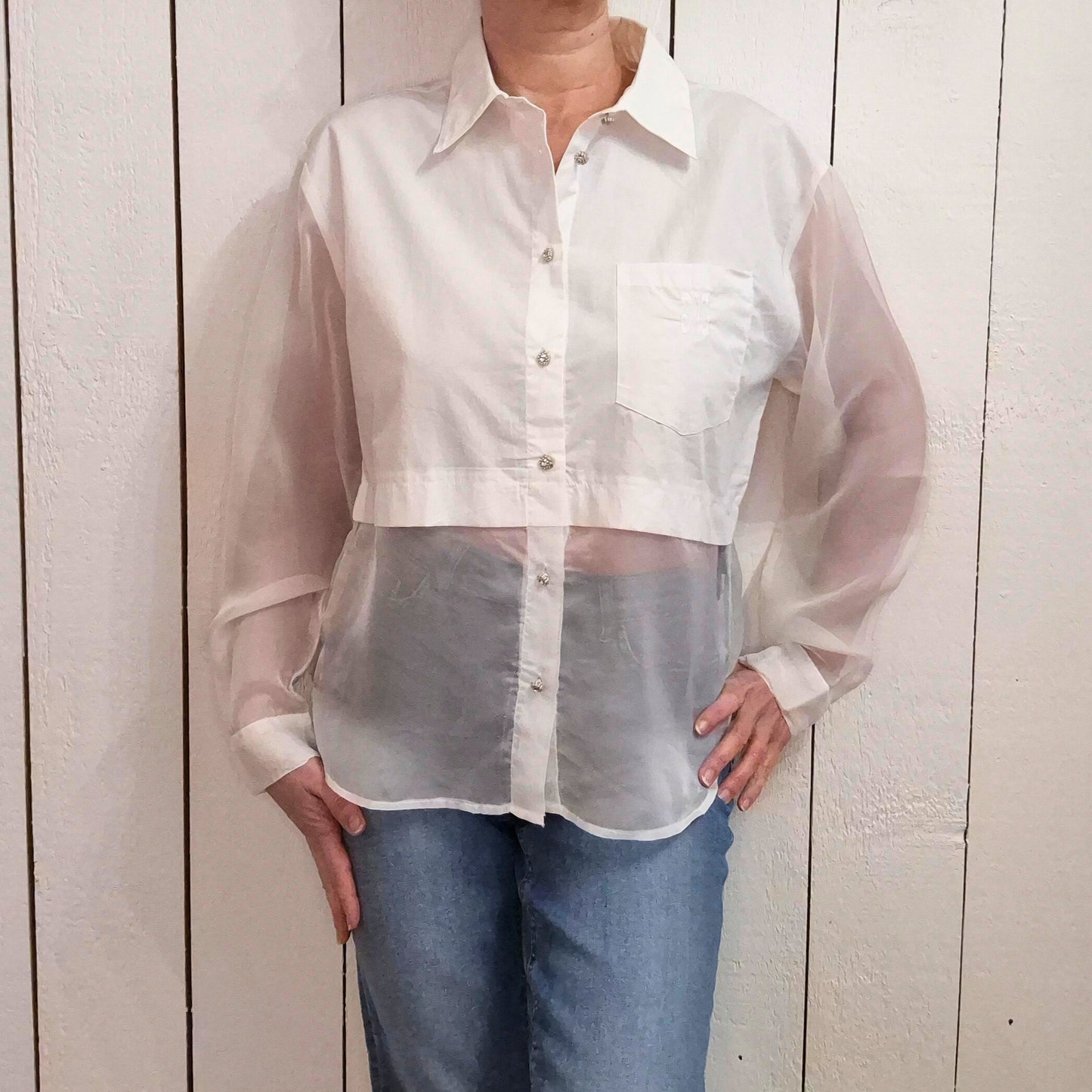 Chemise manches longues