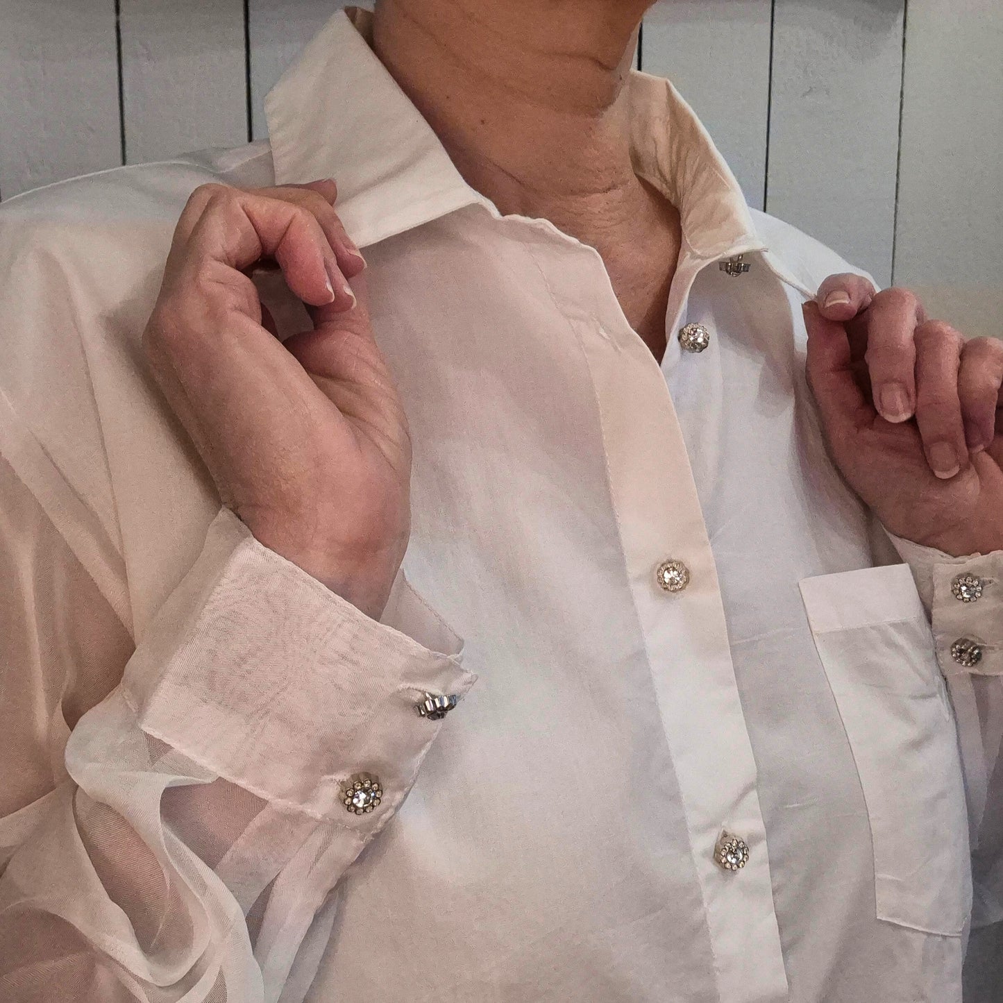 Chemise manches longues