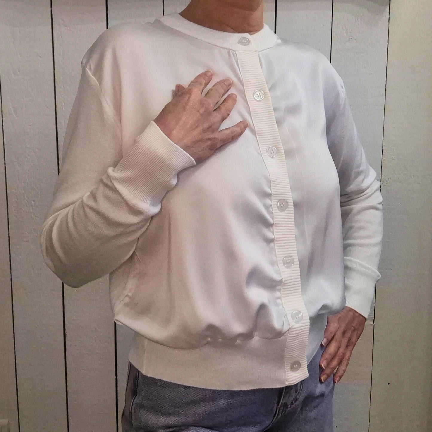 Gilet manches longues