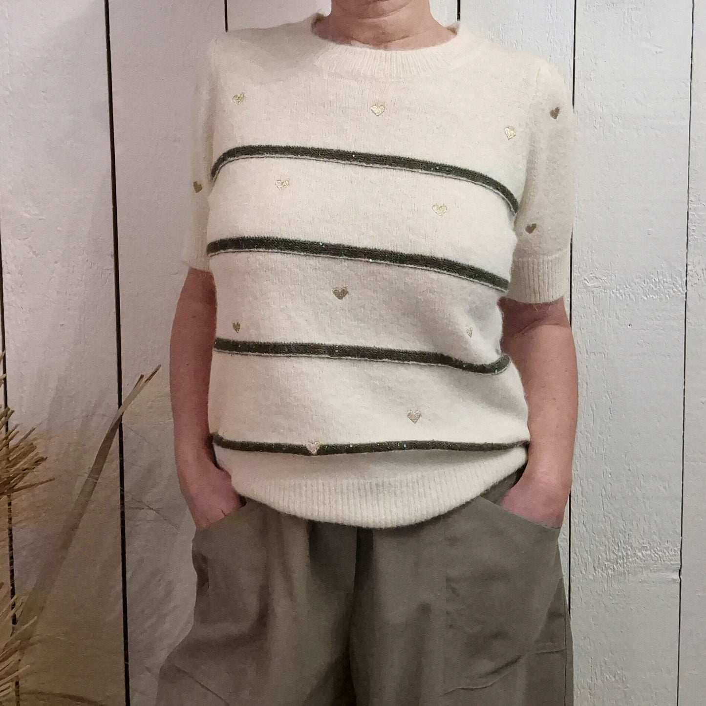 Pull manches courtes