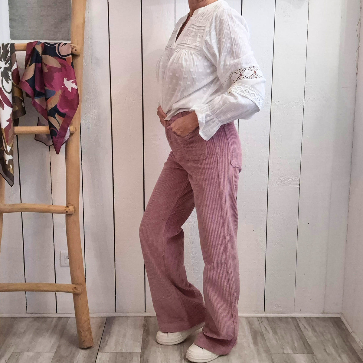 Pantalon velours