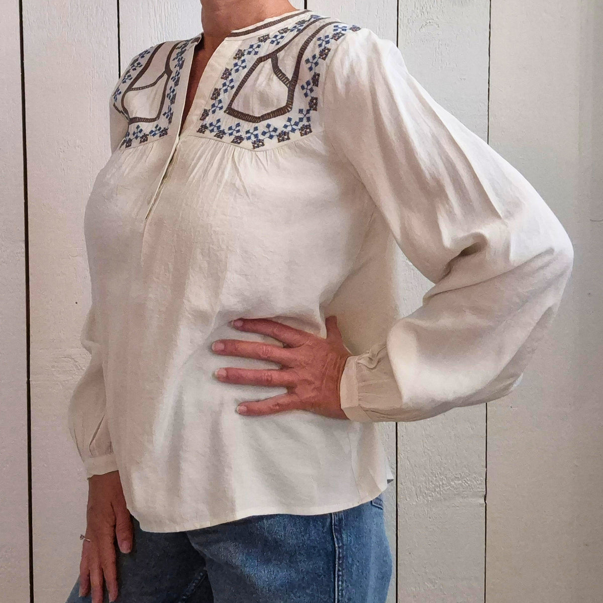 Blouse manches longues