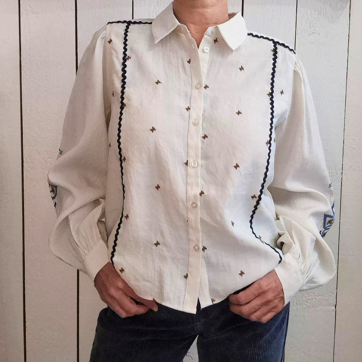 Chemise manches longues