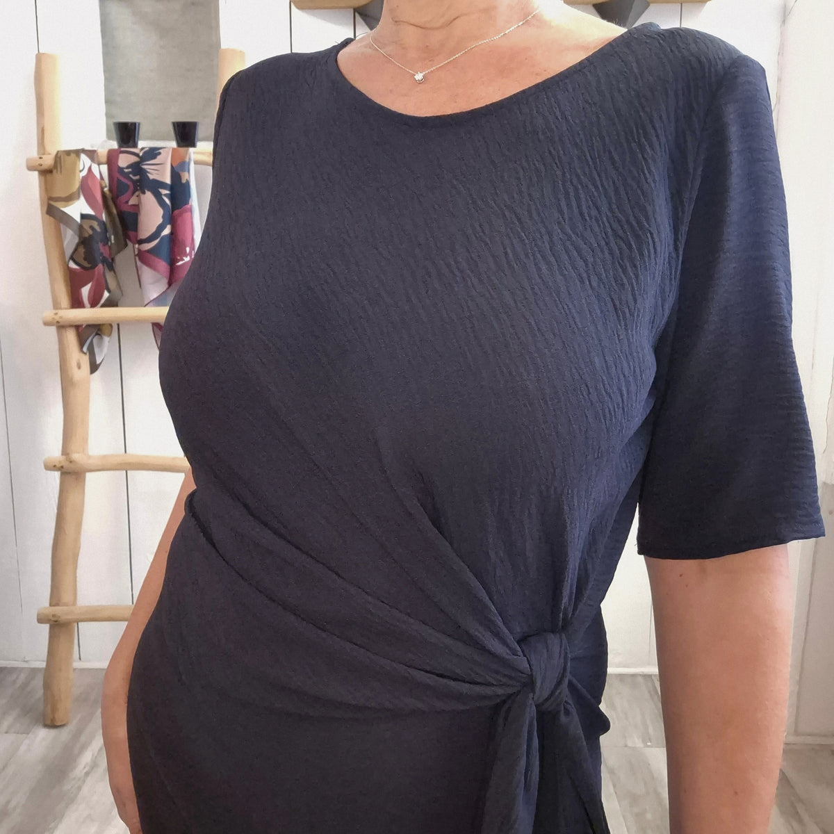 Robe manches courtes