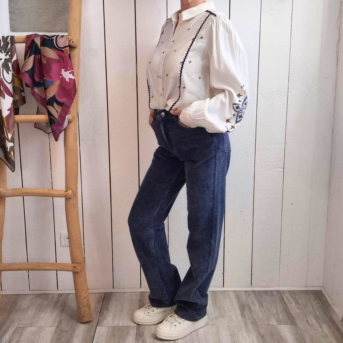 Pantalon velours