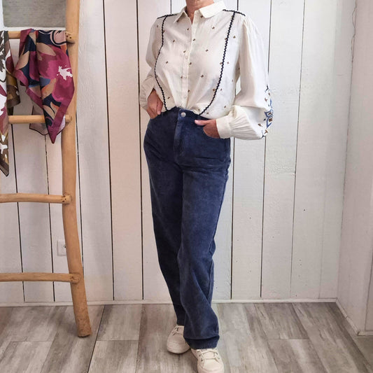 Pantalon velours