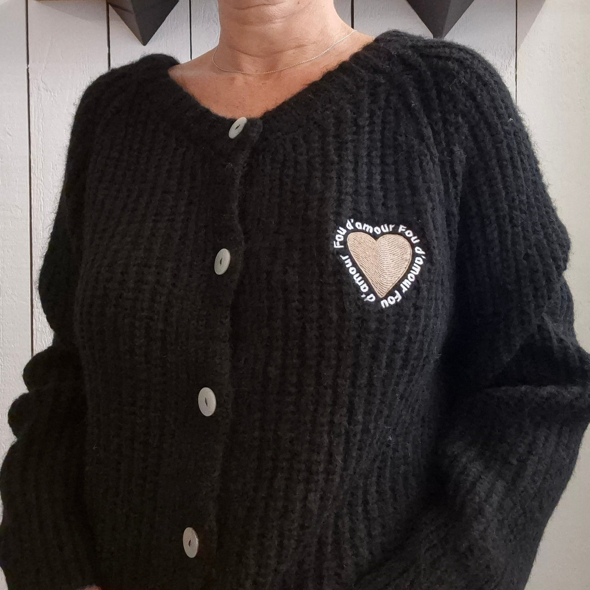 Gilet manches longues