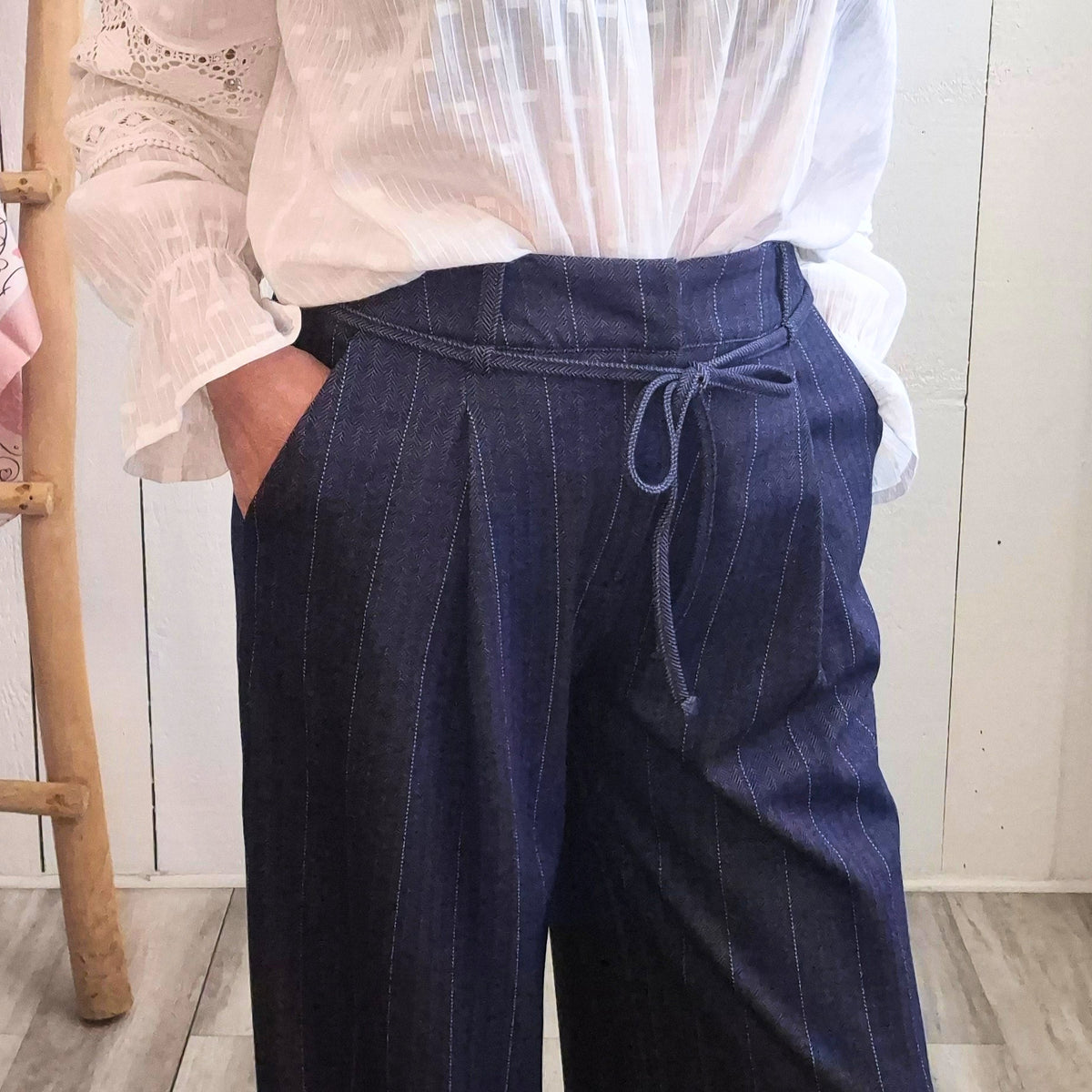 Pantalon large