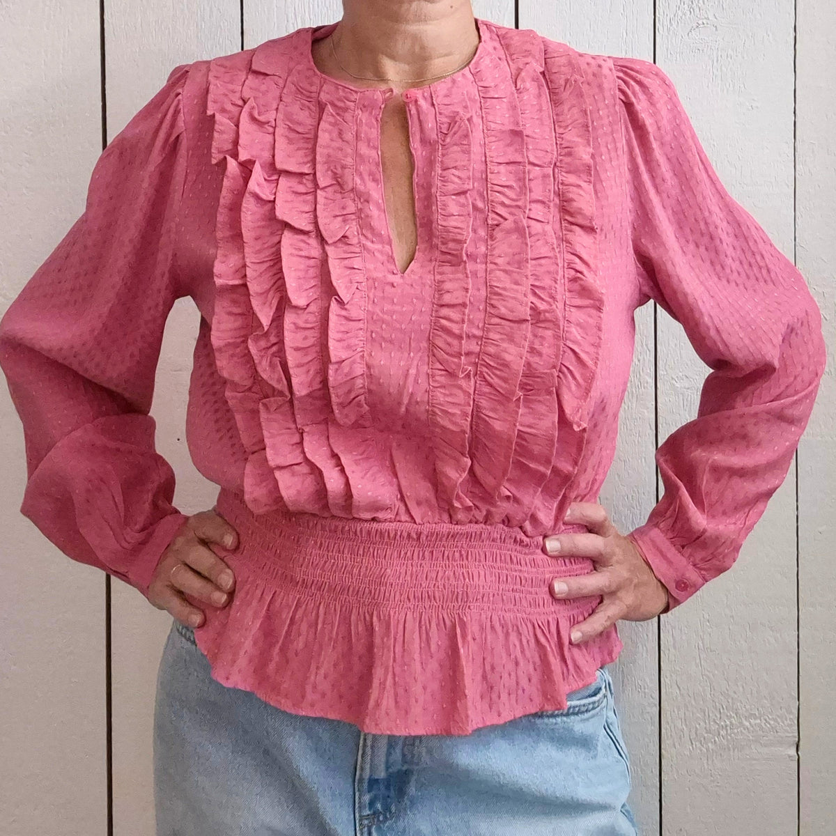 Blouse manches longues