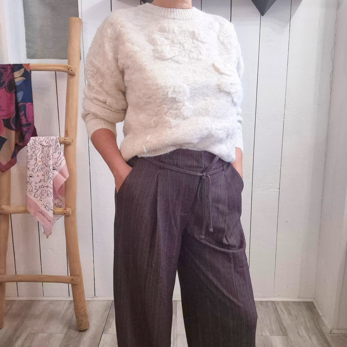 Pantalon large