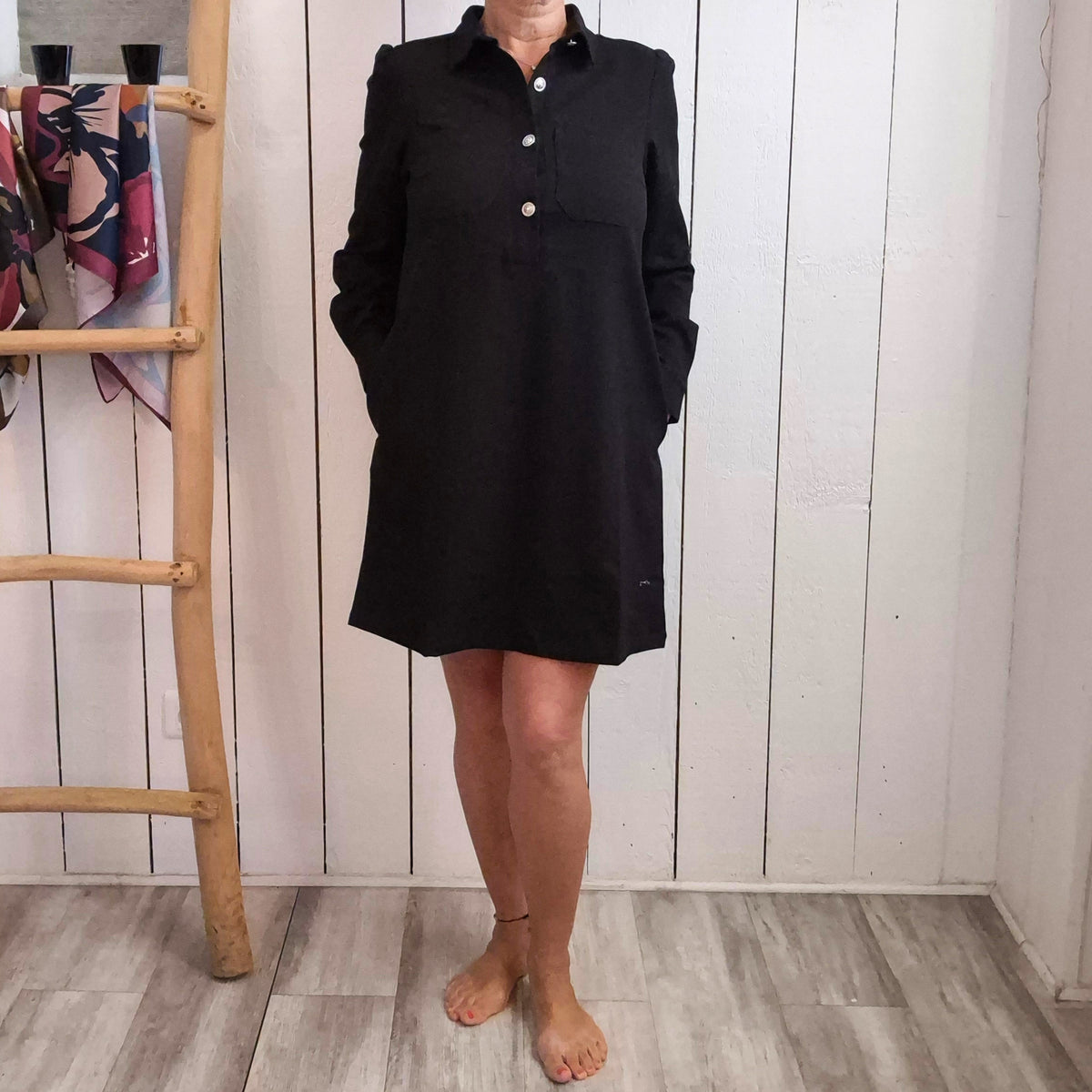 Robe manches longues