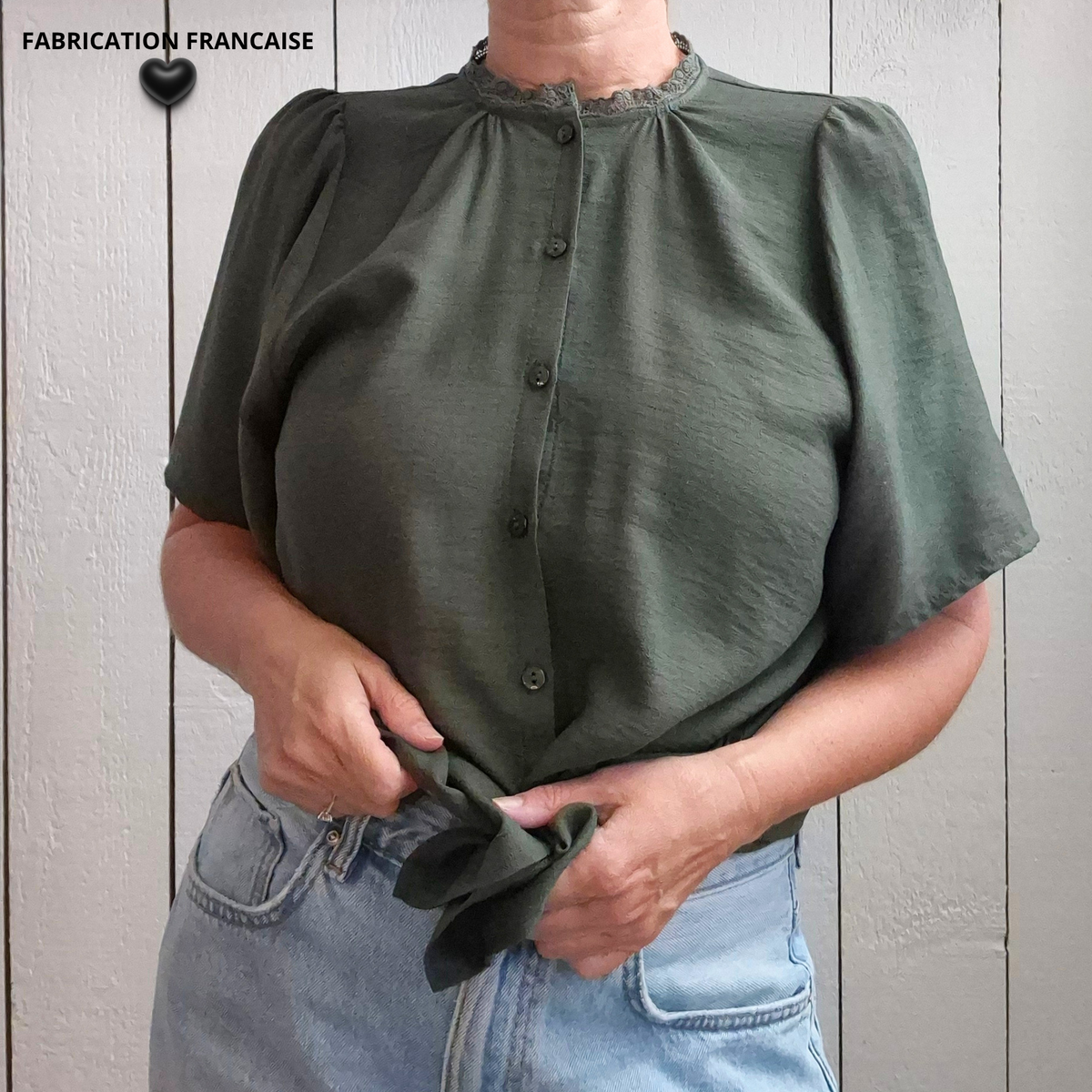 Chemise manches courtes