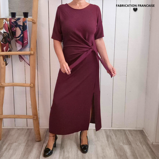 Robe manches courtes