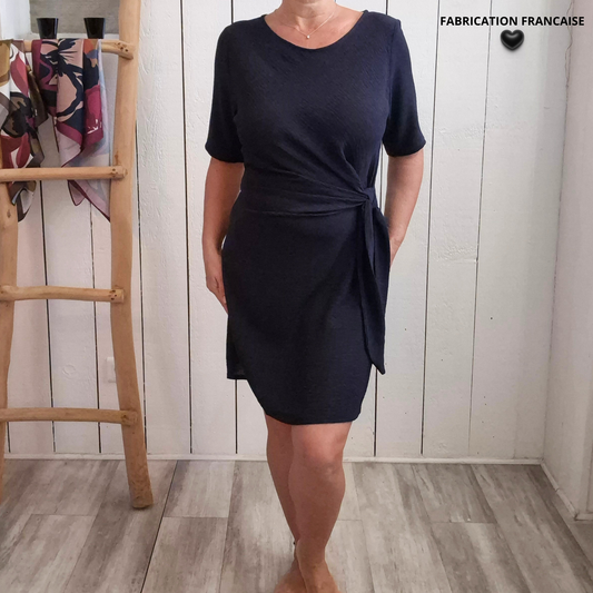 Robe manches courtes