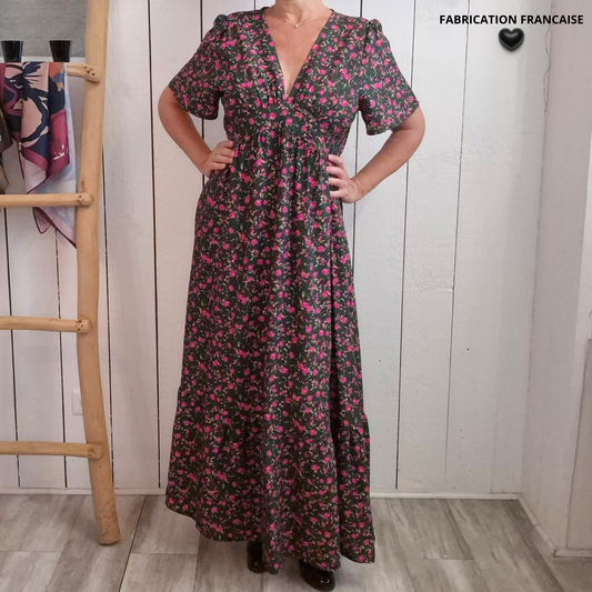 Robe manches courtes