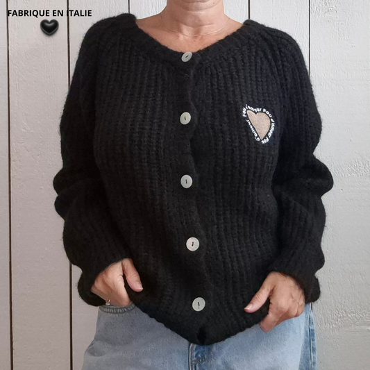 Gilet manches longues
