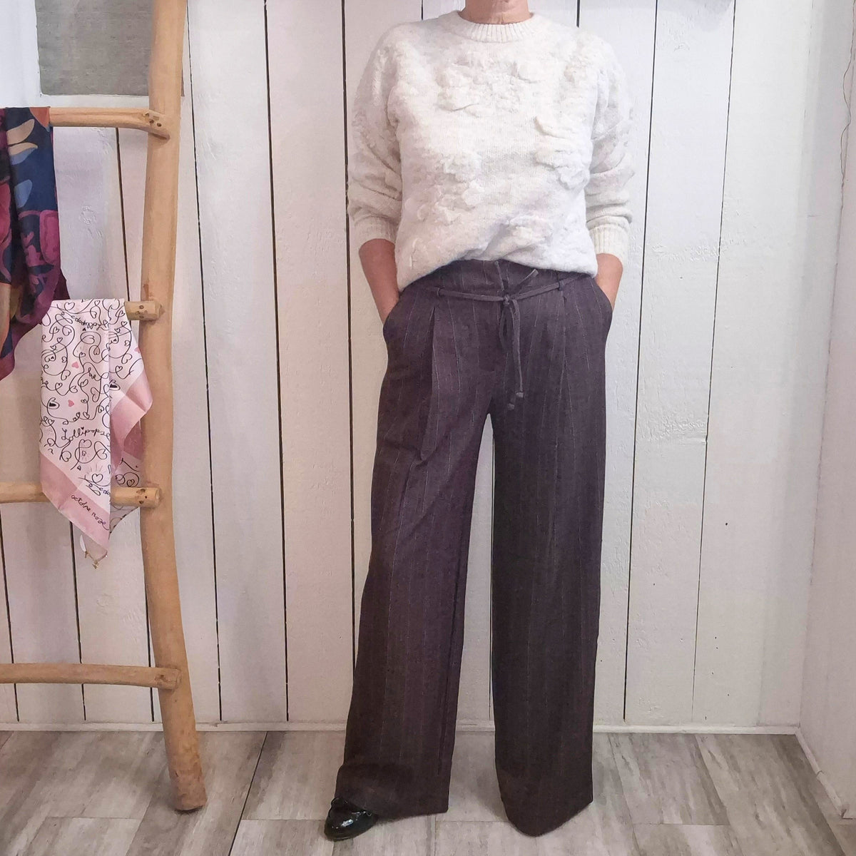 Pantalon large