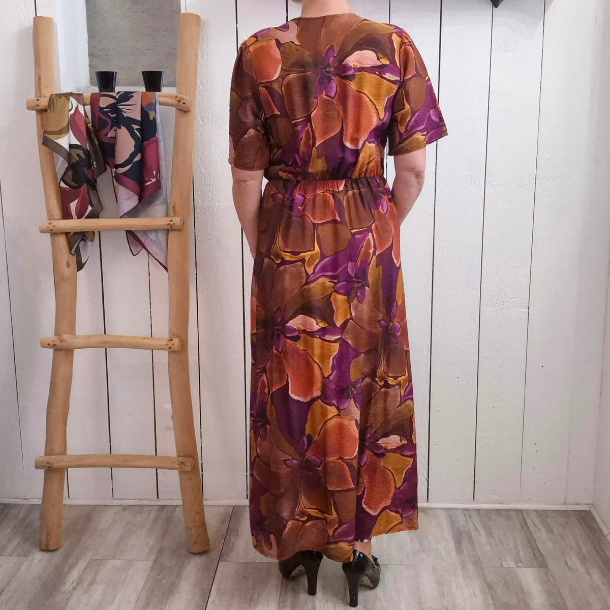 Robe manches courtes