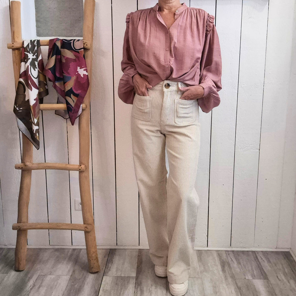 Pantalon velours