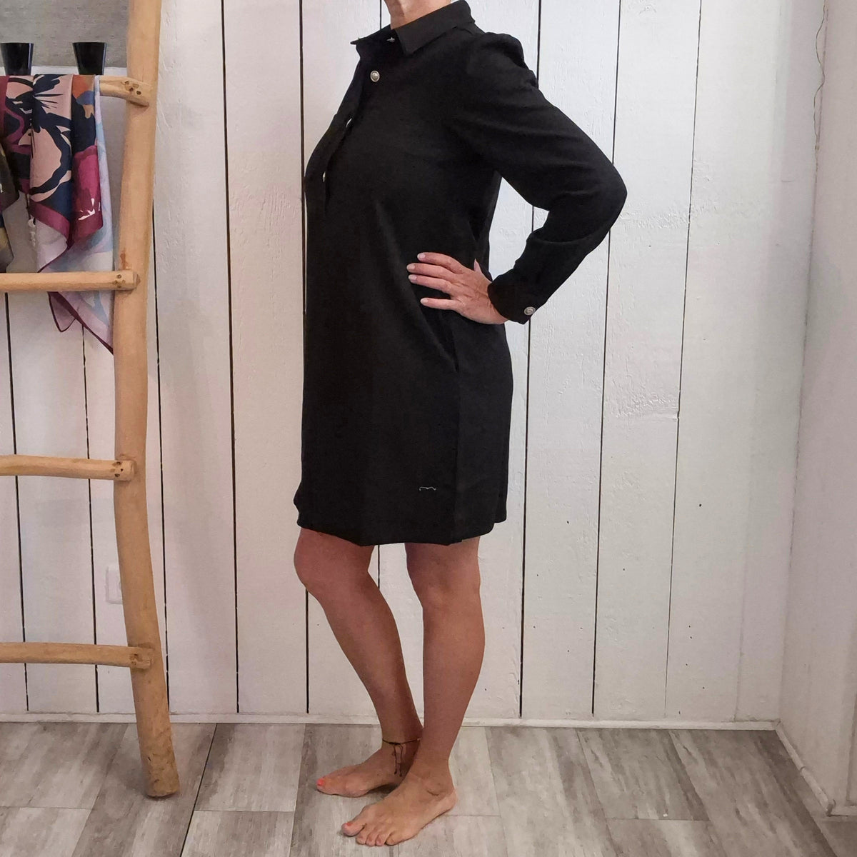 Robe manches longues