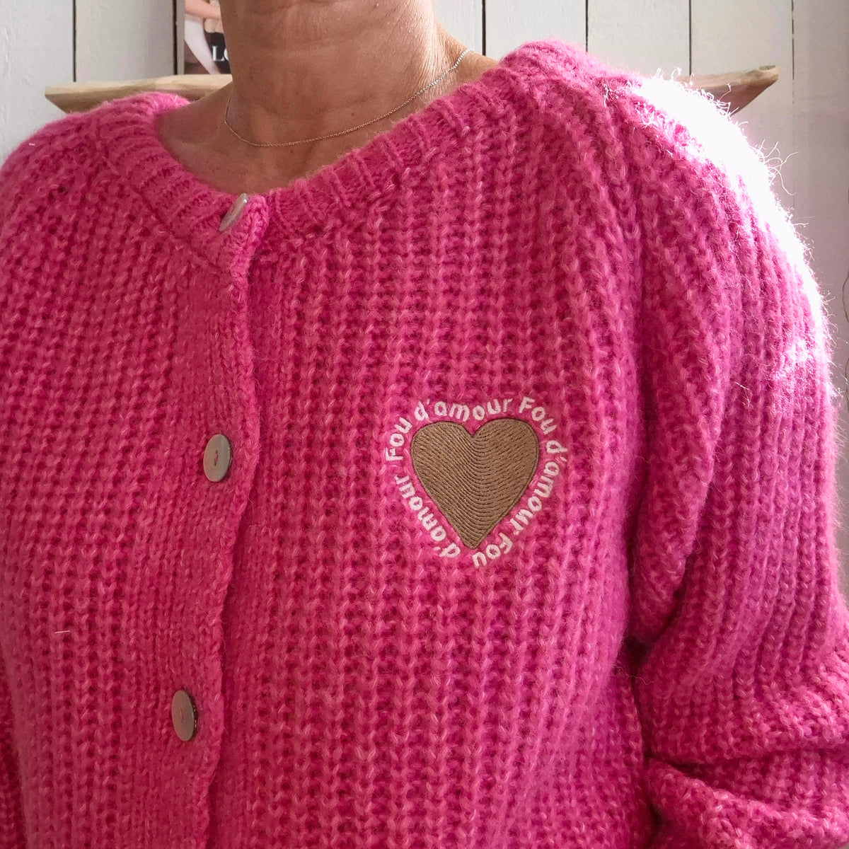 Gilet manches longues