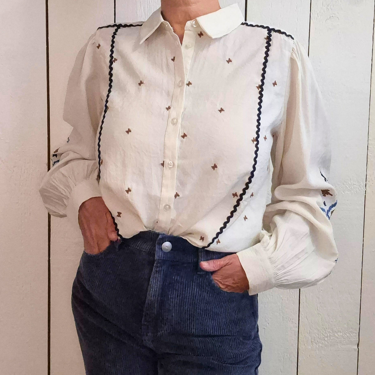 Chemise manches longues