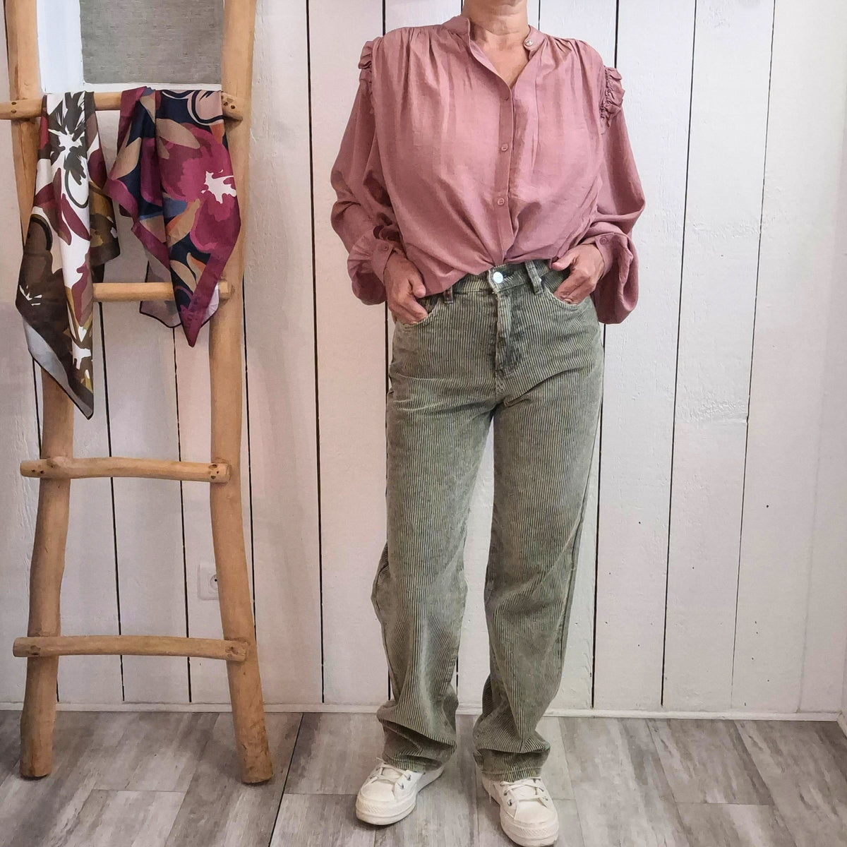 Pantalon velours