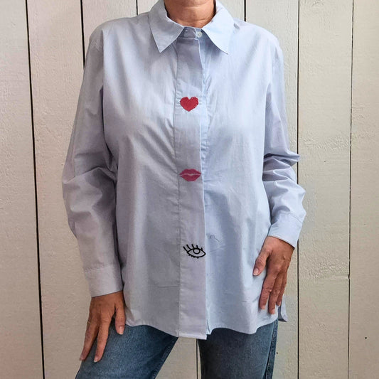 Chemise manches longues